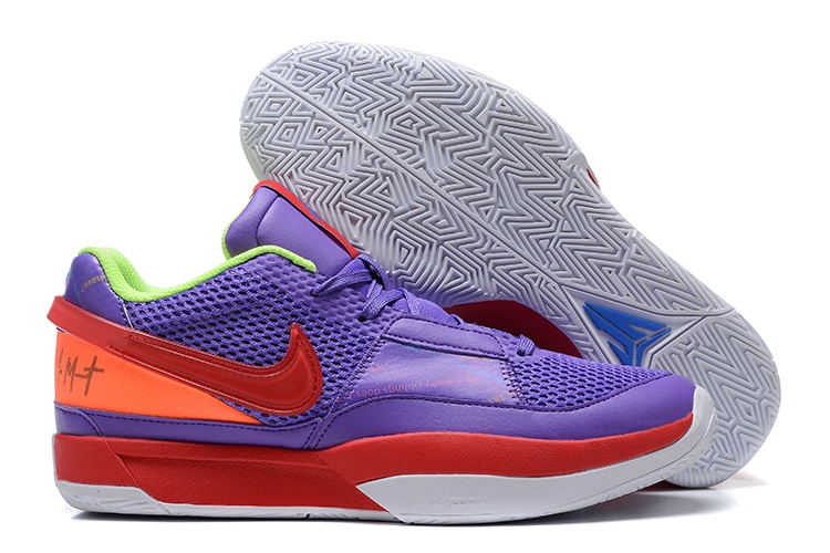 Nike Ja 1 Purple Orange Green